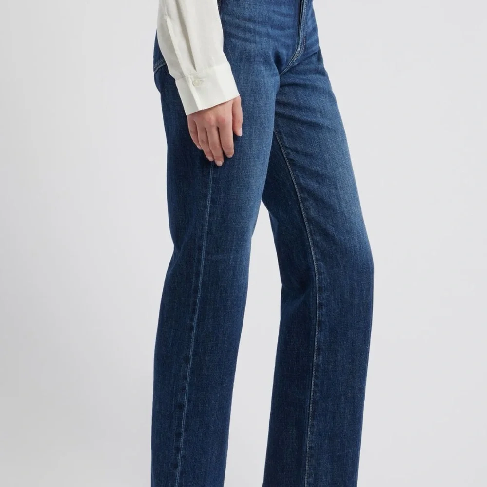 Pistola Cassie super high rise straight Denim Jeans New with tags sz 25 petite - Picture 5 of 10